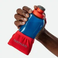 Nathan QuickSqueeze Lite 12 Oz. Handheld Bottle - NS40160-60021 -Accessories Store Online NS40160 60021 12oz QuickSqueezeLite12 onBody 1