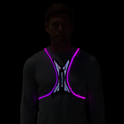 Nathan Hypernight Laser Light Vest - NS60240-00001 -Accessories Store Online NS60240 00001 HypernightLaserLightVest onBody 13