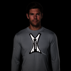 Nathan Hypernight Laser Light Vest - NS60240-00001 -Accessories Store Online NS60240 00001 HypernightLaserLightVest onBody 2