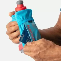 Nathan QuickSqueeze 12 Oz. Insulated Handheld Bottle - NS70300-60021 -Accessories Store Online NS70300 60021 QuickSqueezeIns12oz onBody 3