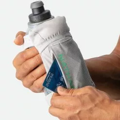 Nathan QuickSqueeze 18oz Insulated Handheld Bottle - NS70340-60064 -Accessories Store Online NS70340 60064 QuickSqueezeIns18oz onBody 3