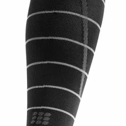 Men's CEP Reflective Compression Calf Sleeves WS505Z -Accessories Store Online Reflective Calf Sleeves black WS405Z WS505Z back 1