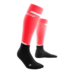 Women's CEP Run Compression Tall Socks 4.0 - WP204R -Accessories Store Online Run Socks 4 0 pink black WP204R W front sock 3