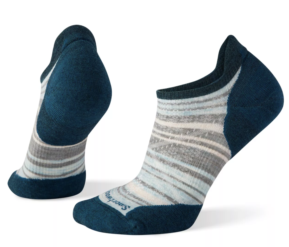 Women's SmartWool Run Targeted Cushion Low Ankle Socks - SW000772-G74 3 Women's SmartWool Run Targeted Cushion Low Ankle Socks - SW000772-G74