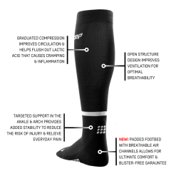 Women's CEP Run Compression Tall Socks 4.0 WP205R -Accessories Store Online stf4tz0E